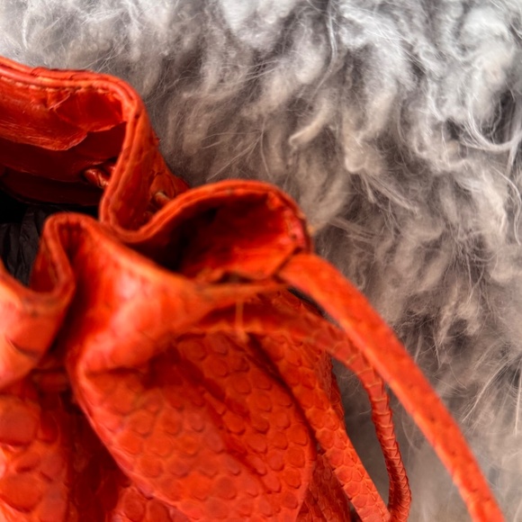 Hunting Season Exotic Skin Cinch Bag - Picture 5 of 8